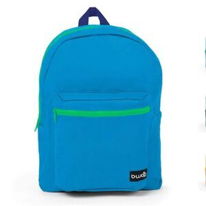 B-WAP School Backpack | Lightweight Canvas Travel Hike Daypack Bag Front Pocket